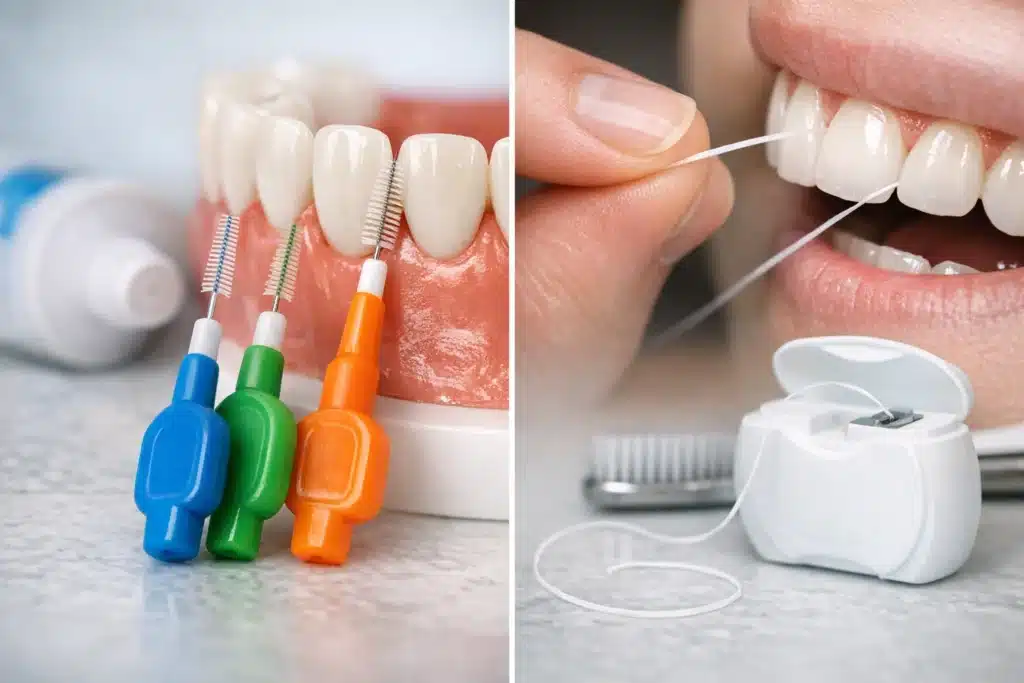 Interdental Brushes vs. Dental Floss: Which Cleans Better?
