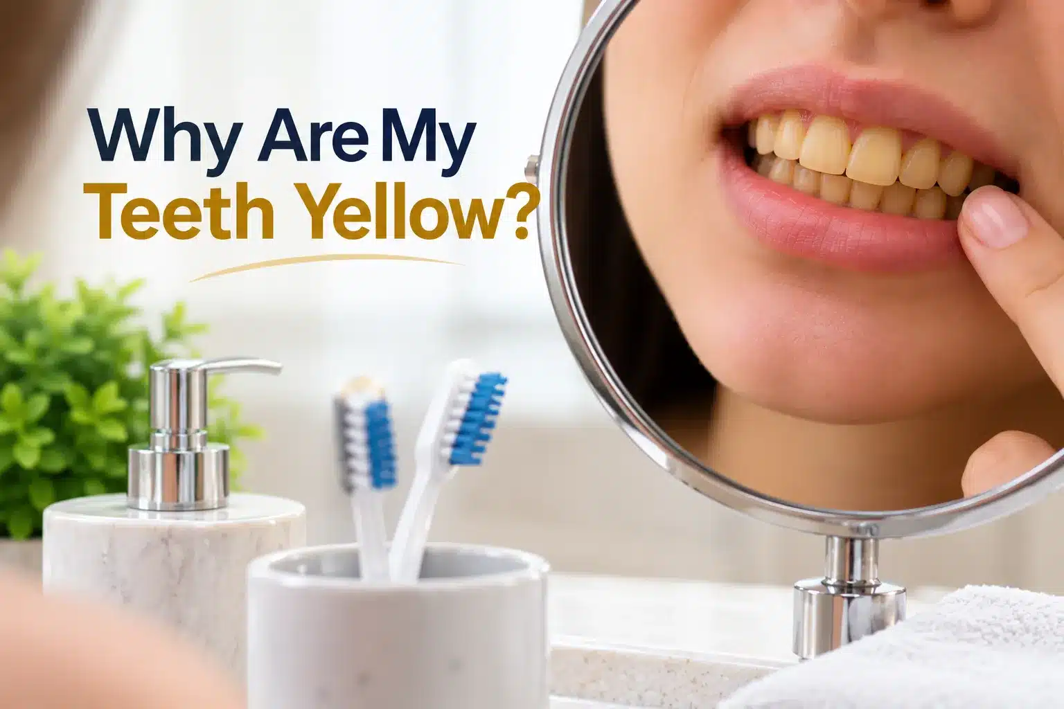 Why Are My Teeth Yellow